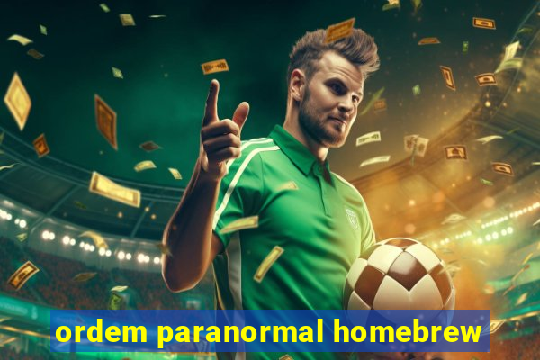 ordem paranormal homebrew